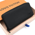 Louis Vuitton Aerogram Zippy Wallet Horizontal Black