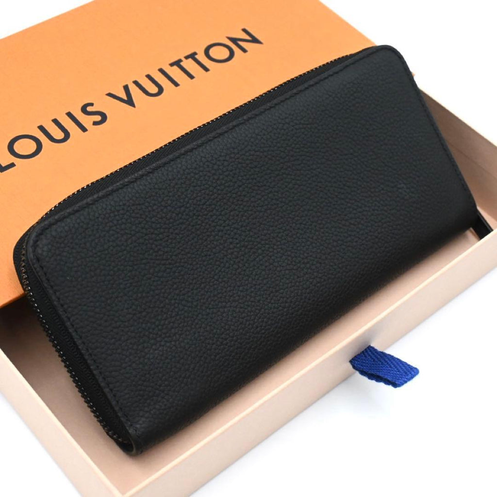 Louis Vuitton Aerogram Zippy Wallet Horizontal Black — view 2