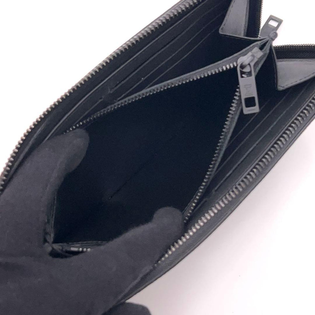 Louis Vuitton Aerogram Zippy Wallet Horizontal Black — view 5