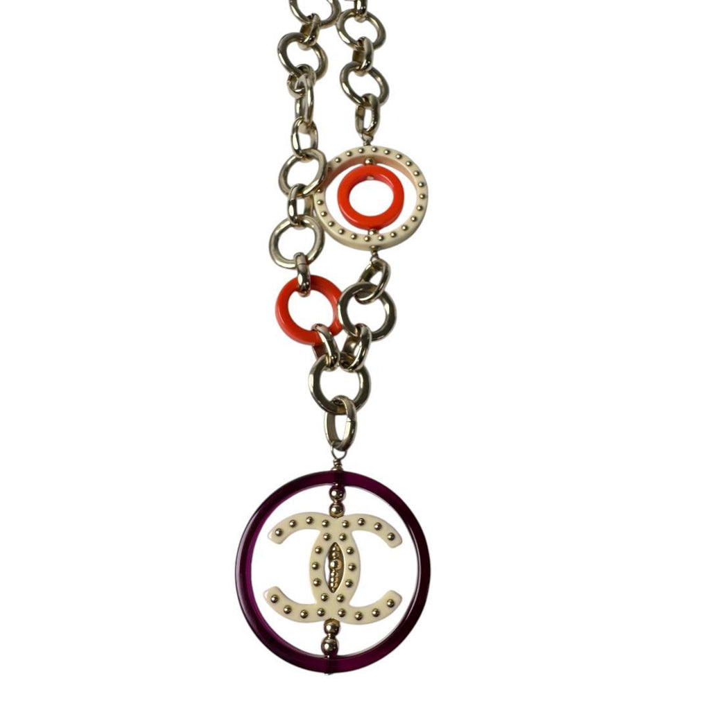 Chanel CC Logo Necklace — view 4