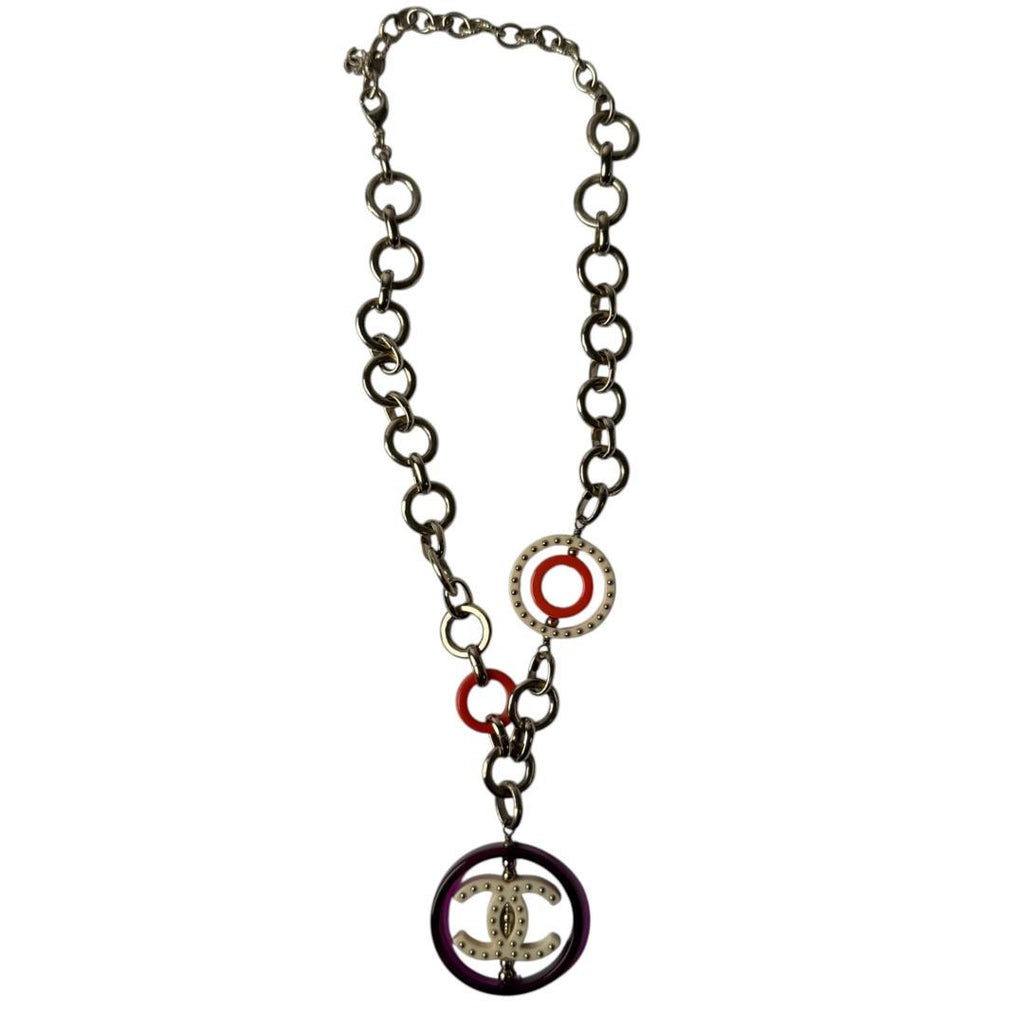 Chanel CC Logo Necklace — view 5