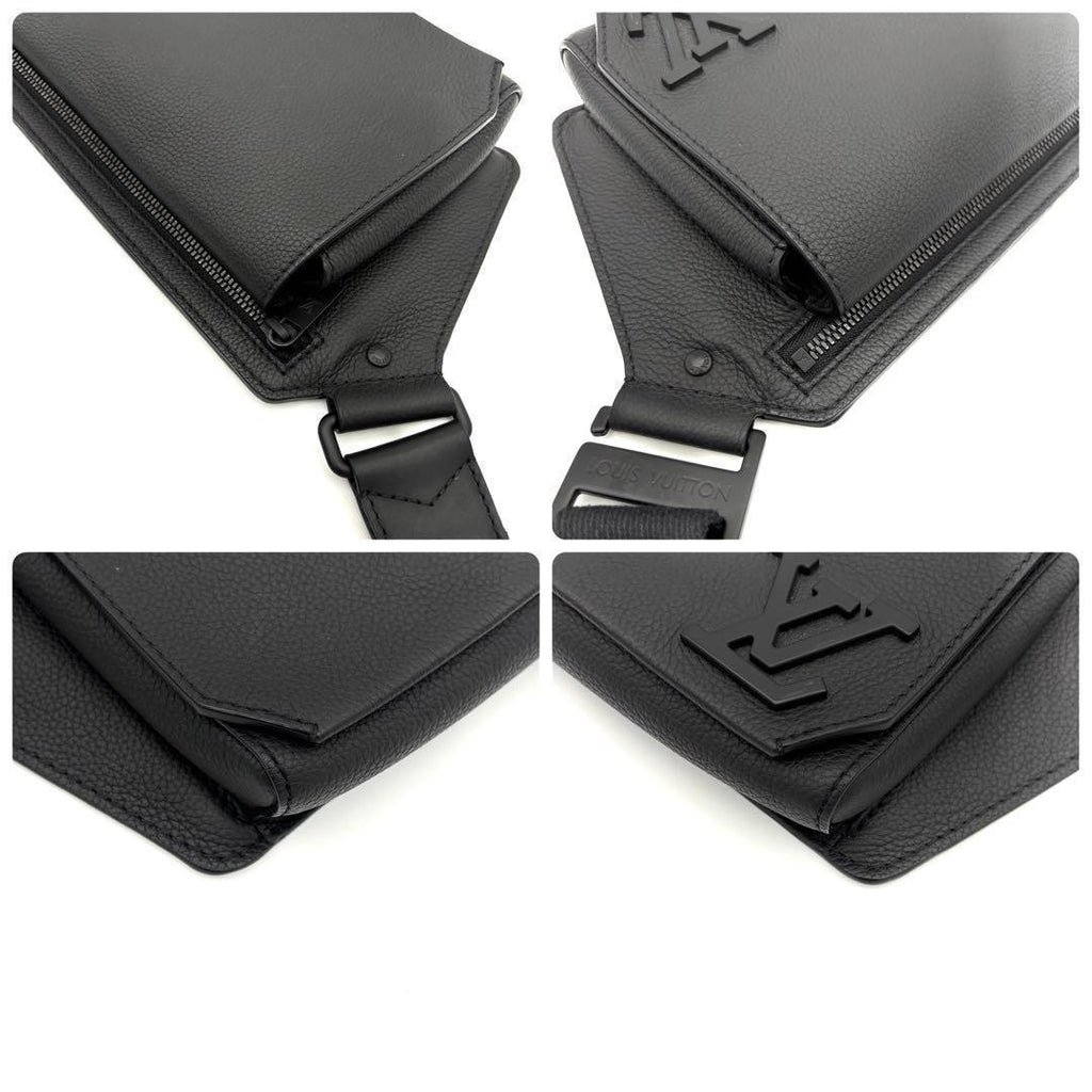 Louis Vuitton Aerogram Takeoff Sling Bag Noir — view 7