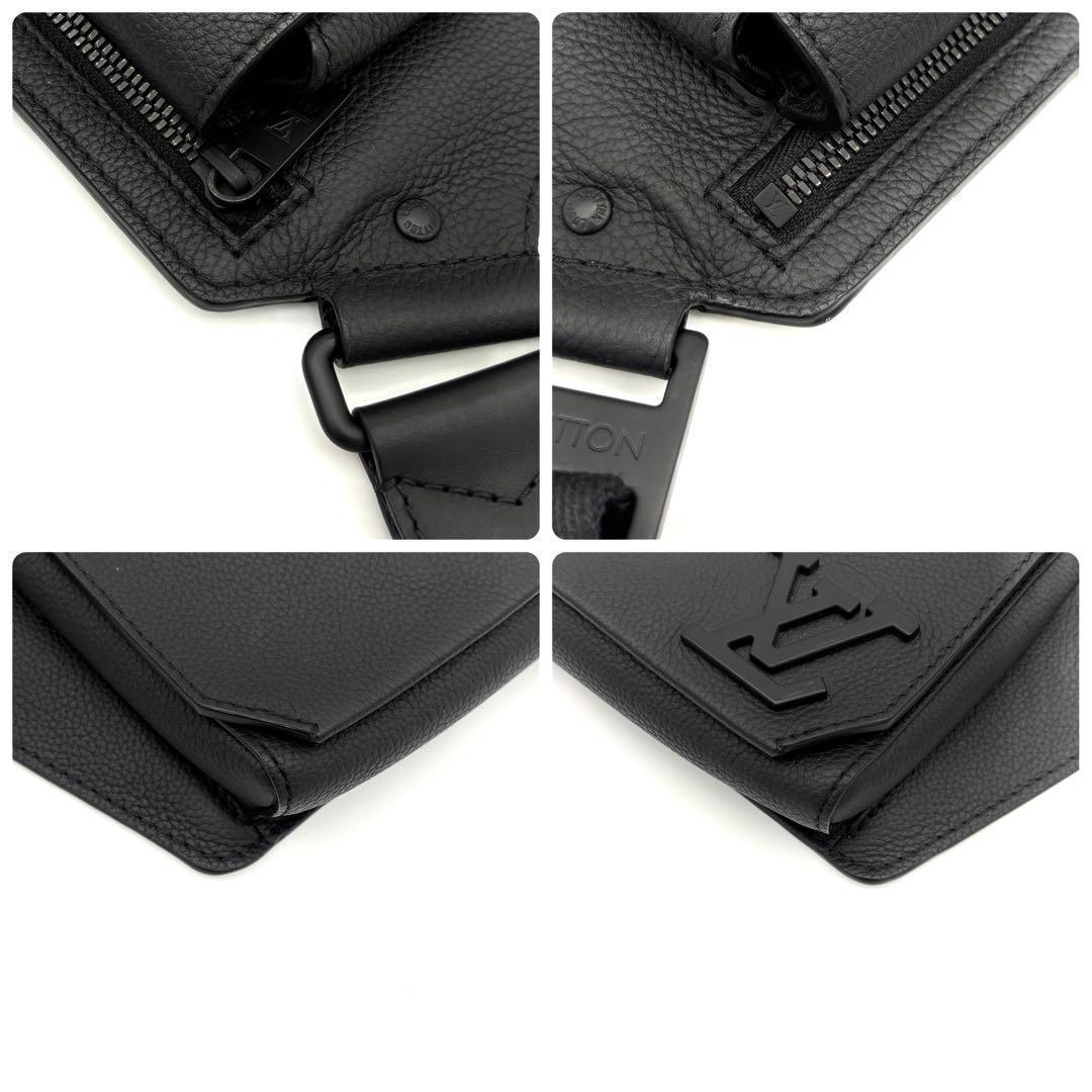 Louis Vuitton Aerogram Takeoff Sling Bag Noir — view 8