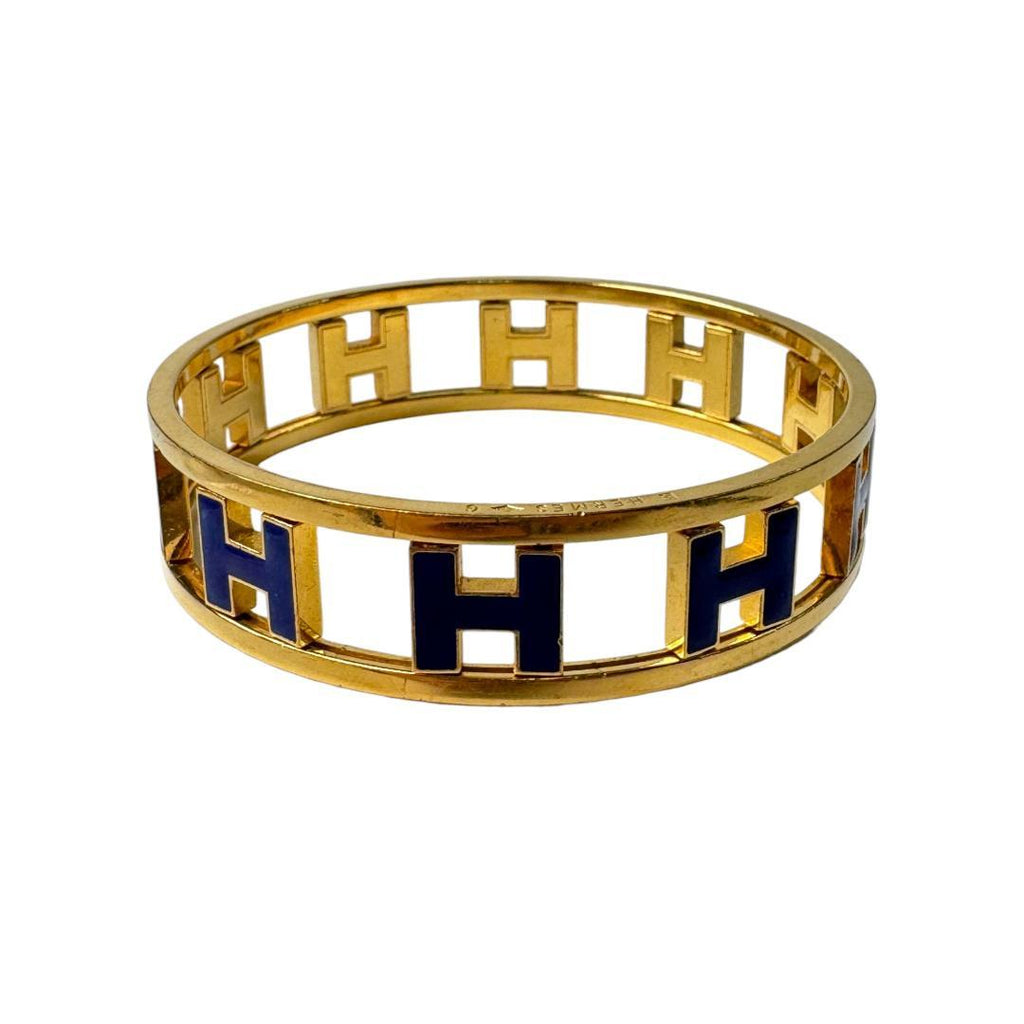 Hermes Rondo Ash Bangle Reversible Bracelet — view 3