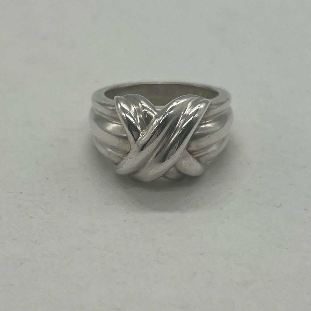 Tiffany & Co Signature Cross Wide Ring — view 2