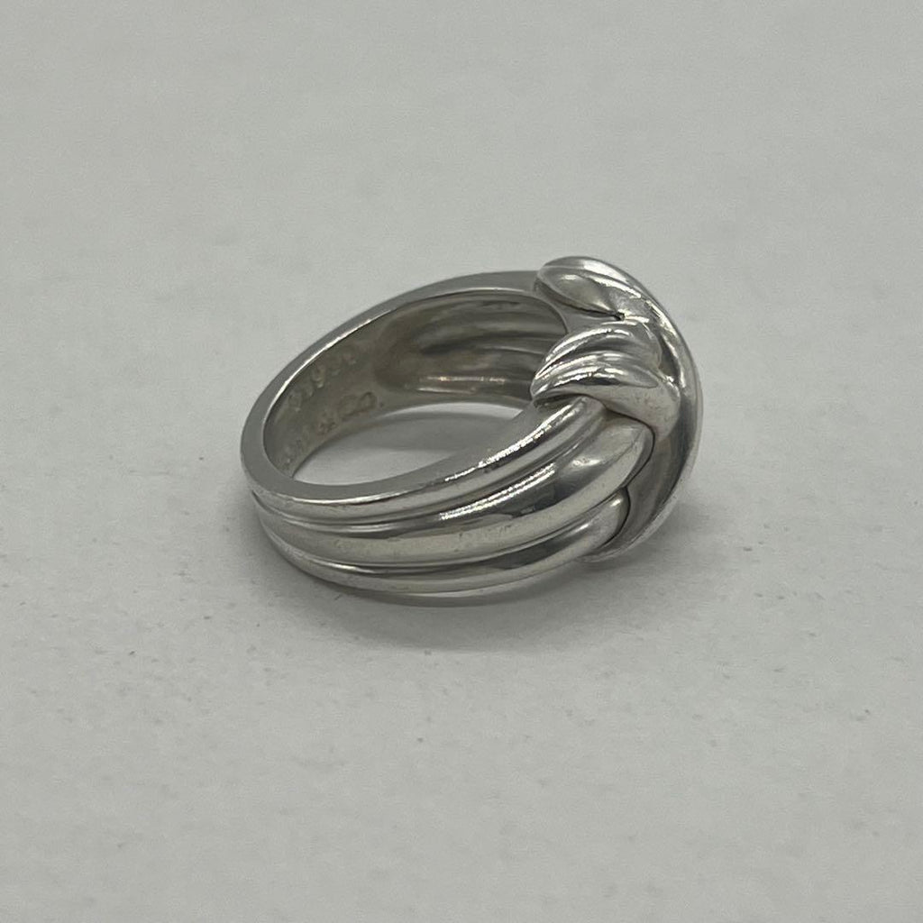 Tiffany & Co Signature Cross Wide Ring — view 4