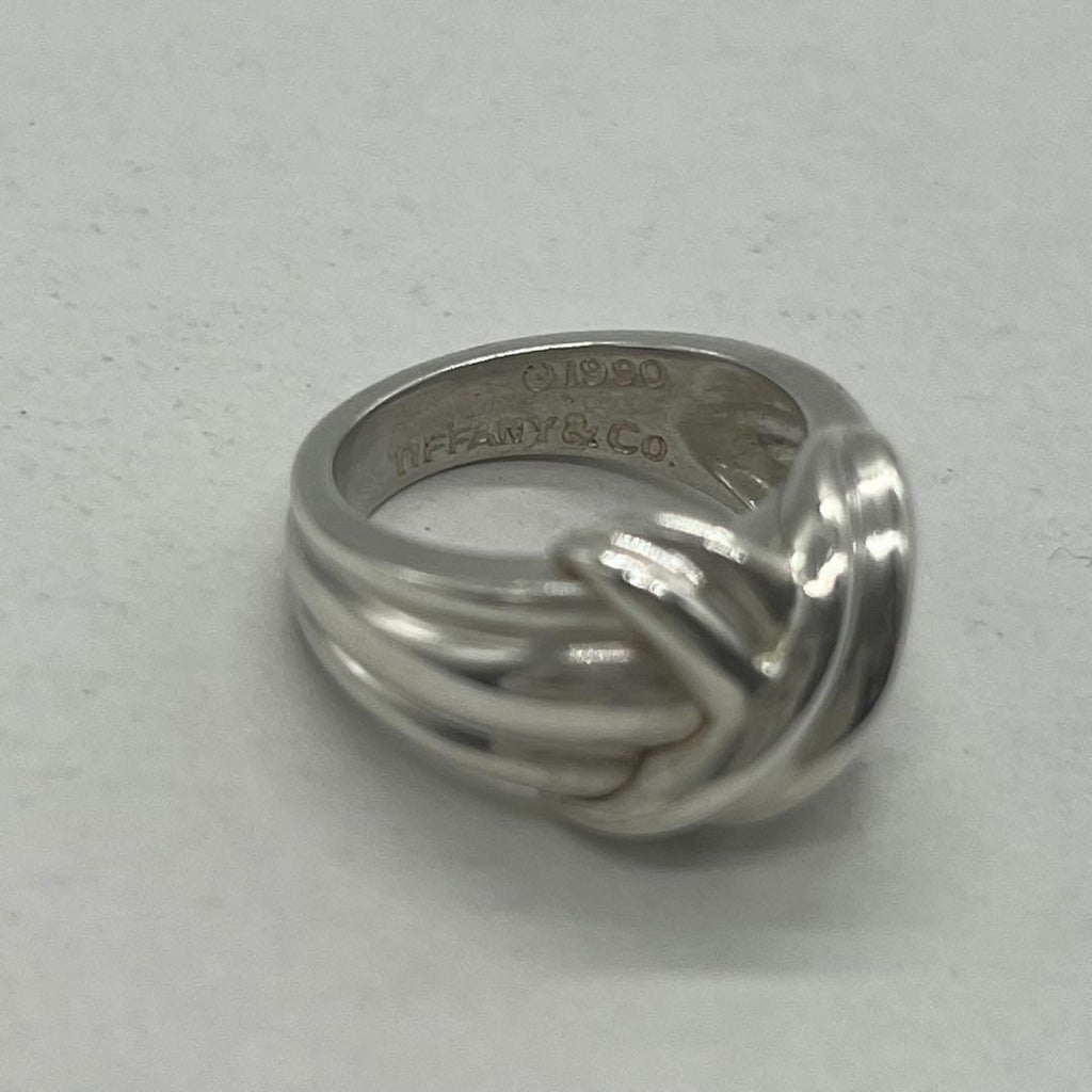 Tiffany & Co Signature Cross Wide Ring — view 9