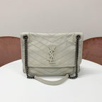 Saint Laurent Niki Vintage Leather YSL Shoulder Bag