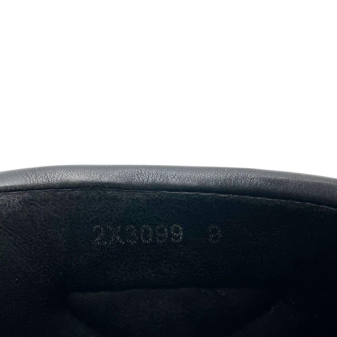 Prada Nappa Leather Triangle Plate Logo Sandals Black — view 9
