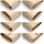 Celine Wallet Small Beige Leather — view 8
