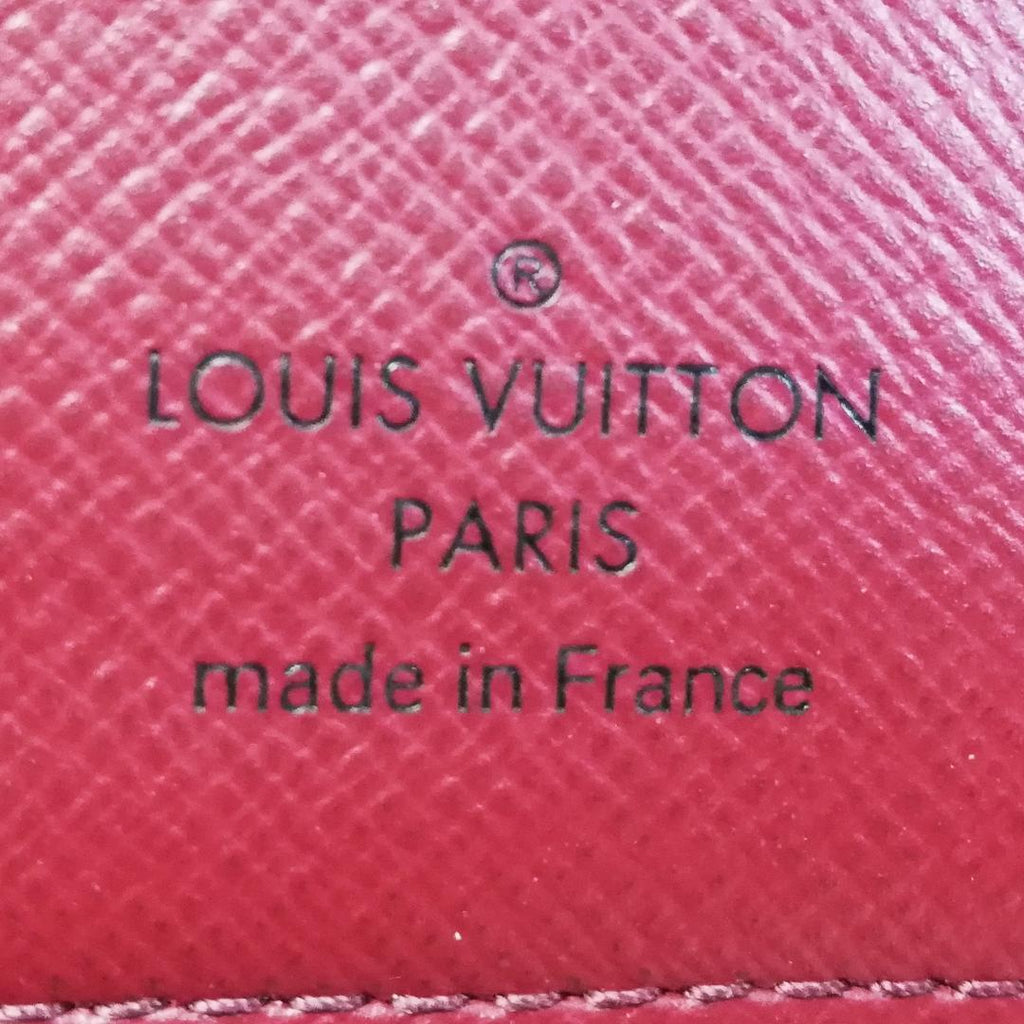 Louis Vuitton Portefeuille Juliette Bordeaux Fold Wallet — view 5