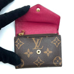 Louis Vuitton Monogram Portefeuille Zoe Trifold Wallet Fuchsia — view 3