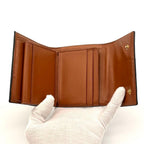 Celine Small Trifold Wallet Triomphe All Over Pattern Black — view 5
