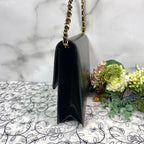 Chanel Vintage Turnlock Chain Clutch — view 7