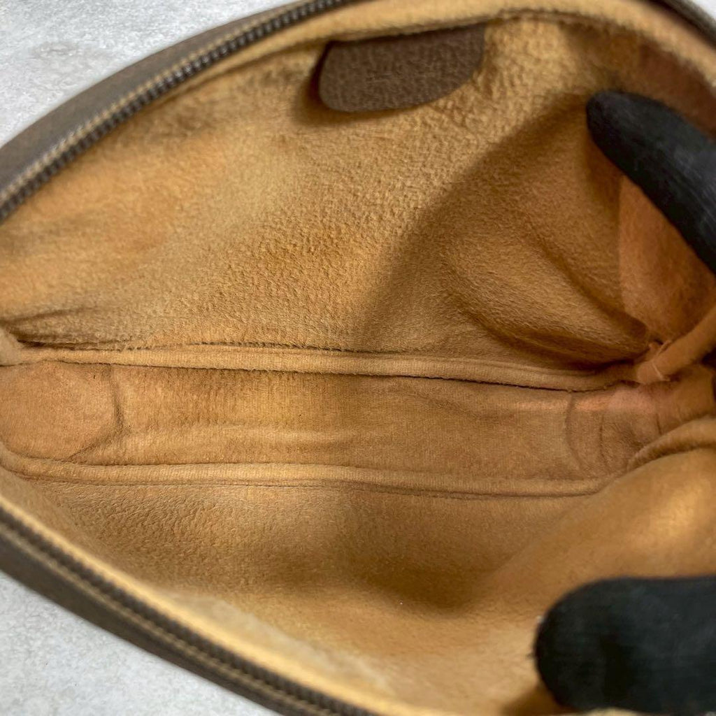 Gucci GG Shoulder Bag Brown Beige Logo — view 5