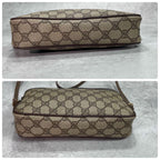 Gucci GG Shoulder Bag Brown Beige Logo — view 7