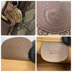 Gucci GG Shoulder Bag Brown Beige Logo — view 9