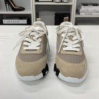 Hermes Bouncing Fabric Suede Sneakers Beige — view 4