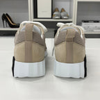 Hermes Bouncing Fabric Suede Sneakers Beige — view 6