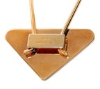 Prada Triangle Plate Key Charm Key Holder — view 4