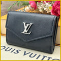 Louis Vuitton Portefeuille Lock Mini Fold Wallet