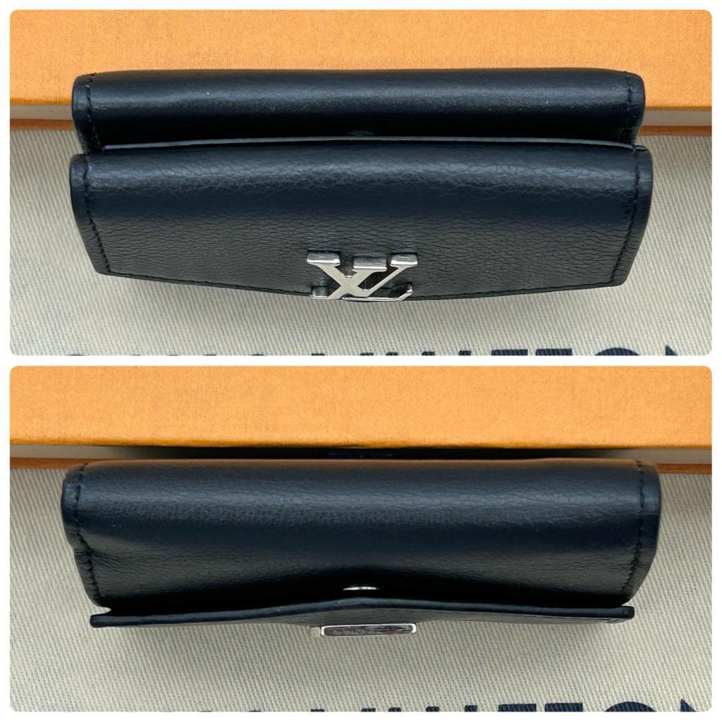 Louis Vuitton Portefeuille Lock Mini Fold Wallet — view 3