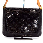 Louis Vuitton Shoulder Back Vernis Thompson Black — view 2