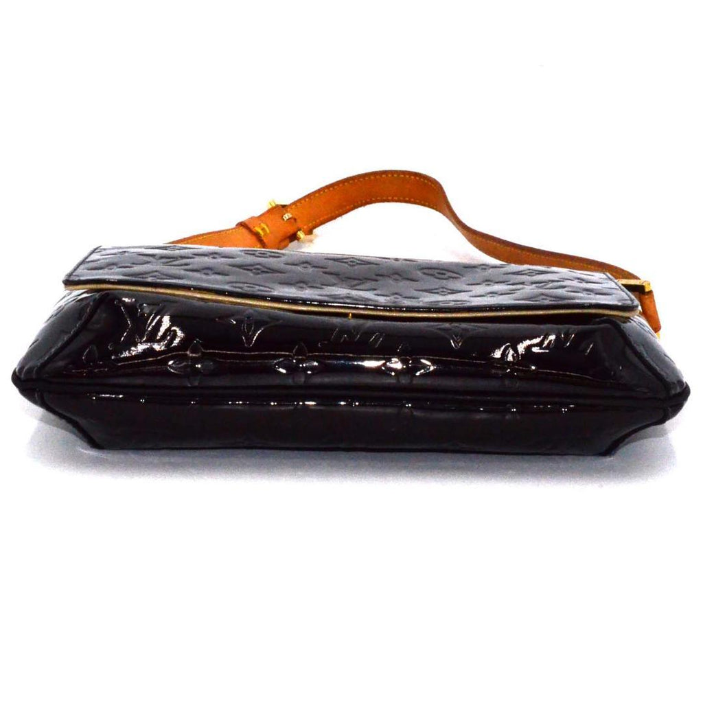 Louis Vuitton Shoulder Back Vernis Thompson Black — view 7