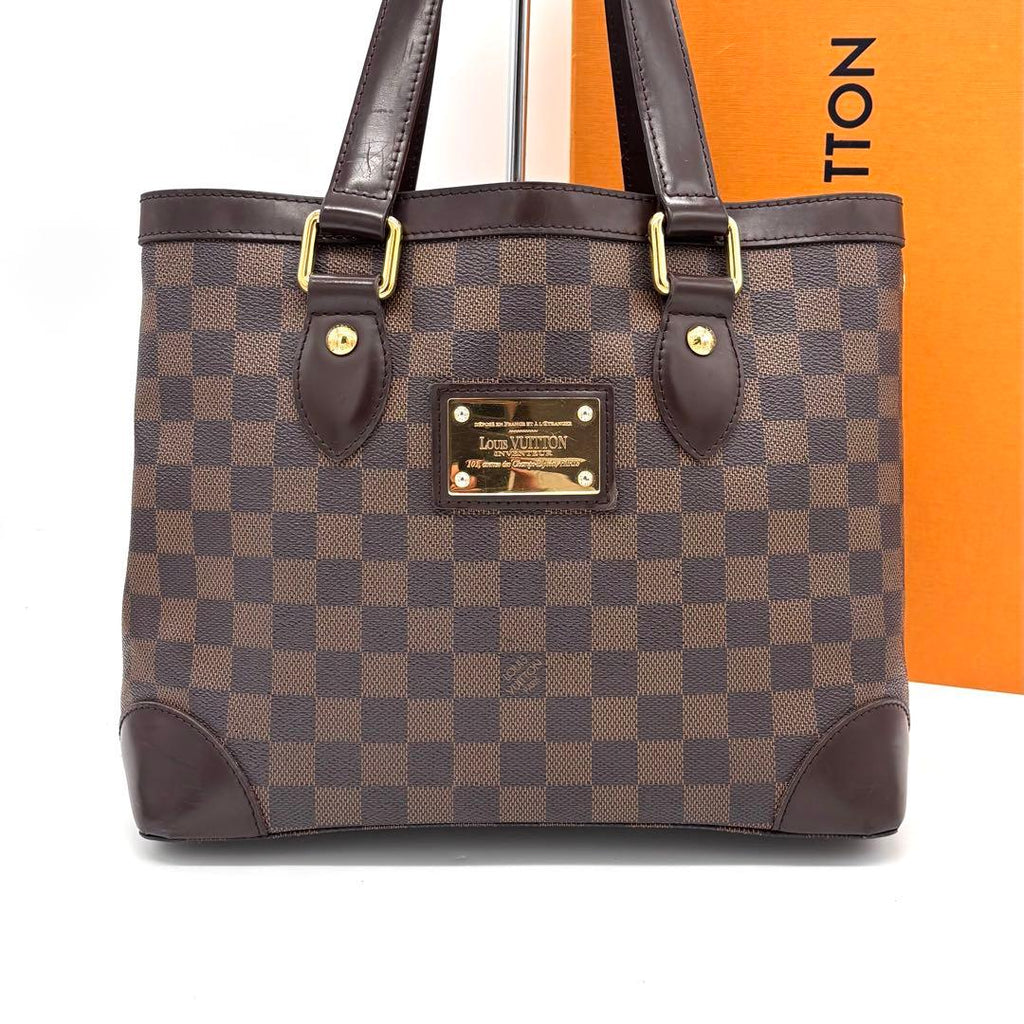 Louis Vuitton Damier Ebene Hampstead PM Tote Bag