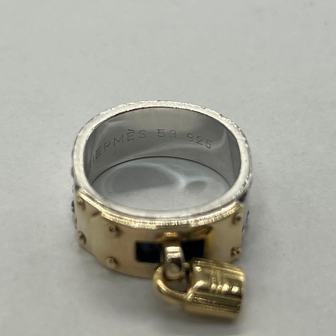 Hermes Kelly Ring 53 YG — view 9