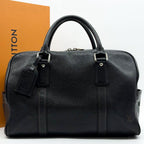 Louis Vuitton Carryall 40 Taurillon Boston Bag Logo — view 2