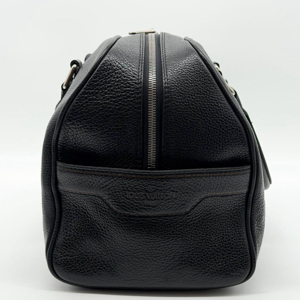 Louis Vuitton Carryall 40 Taurillon Boston Bag Logo — view 5