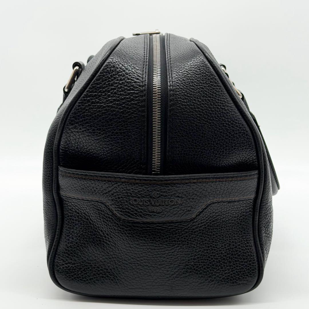 Louis Vuitton Carryall 40 Taurillon Boston Bag Logo — view 5