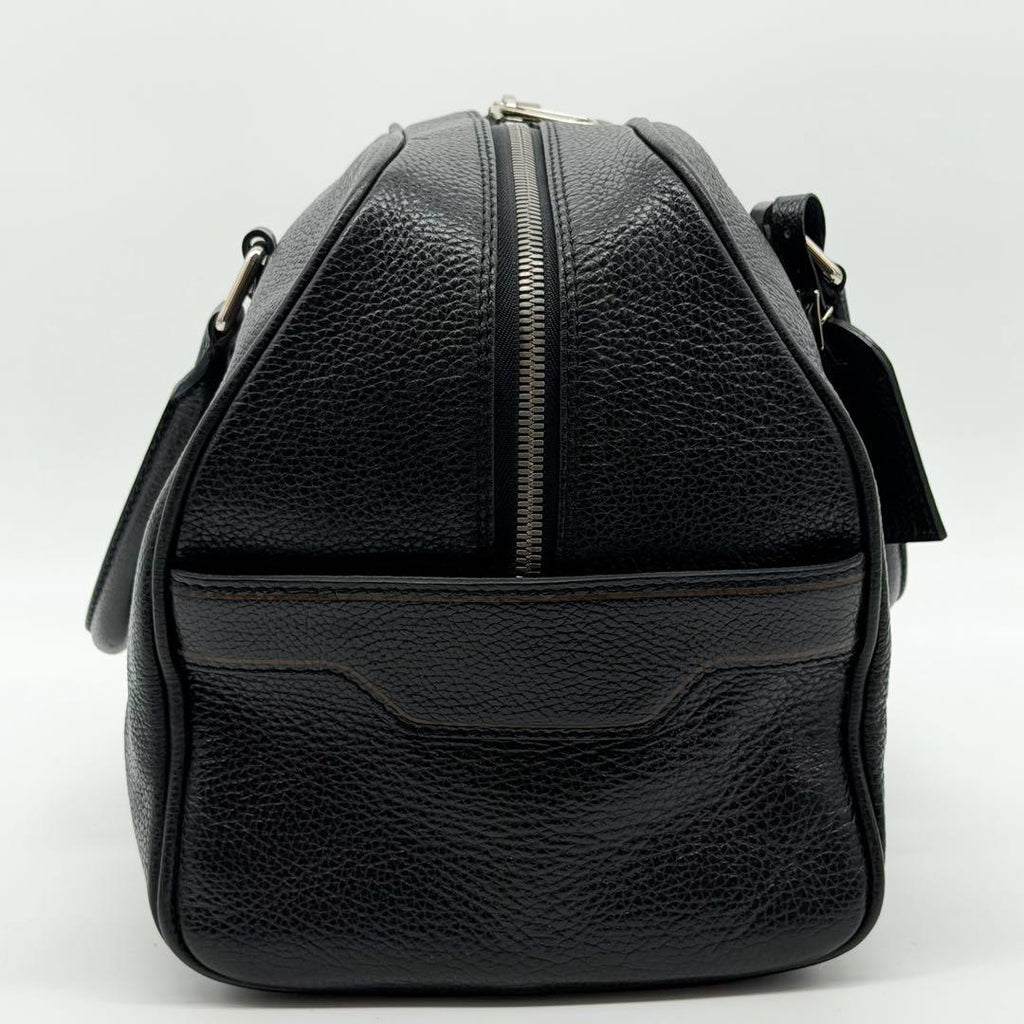 Louis Vuitton Carryall 40 Taurillon Boston Bag Logo — view 6