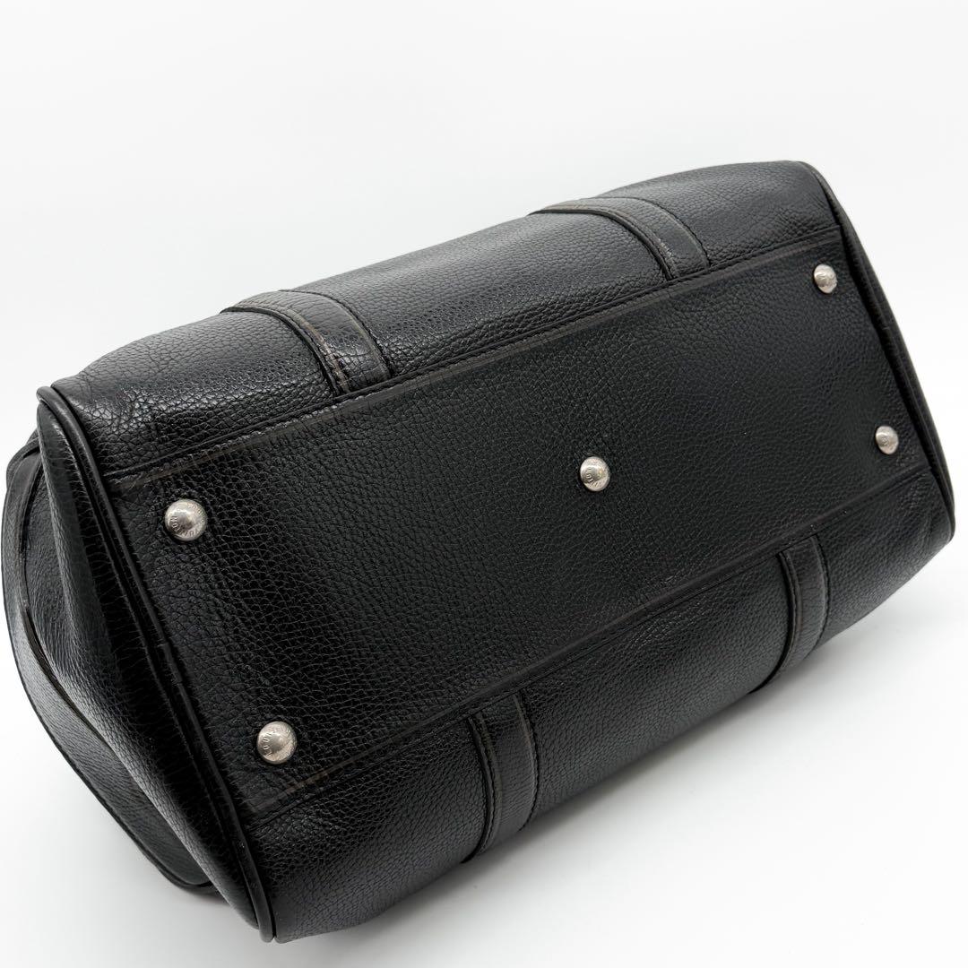 Louis Vuitton Carryall 40 Taurillon Boston Bag Logo — view 7