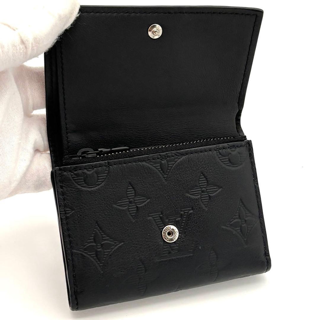 Louis Vuitton Wallet Monogram Shadow Victor Black — view 3