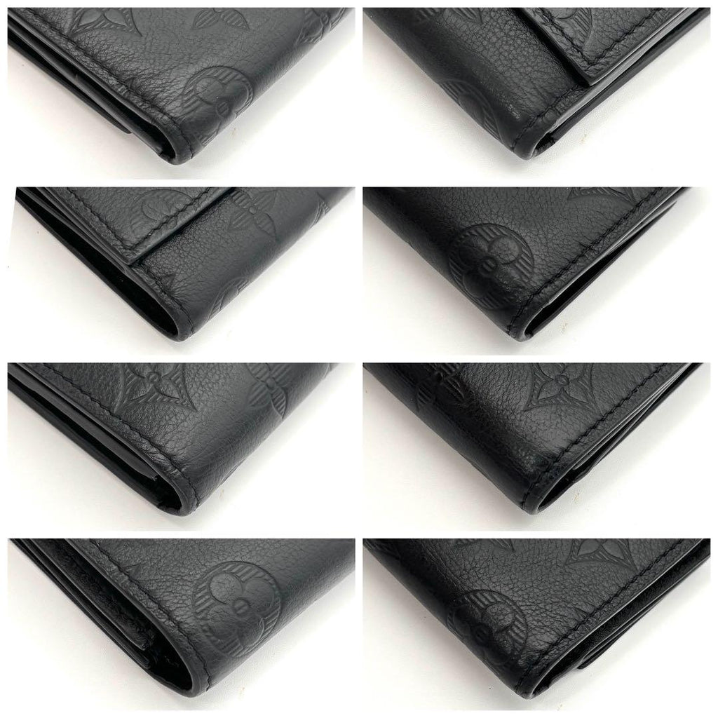 Louis Vuitton Wallet Monogram Shadow Victor Black — view 9