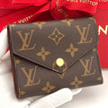 Louis Vuitton Wallet Monogram Portefeuille Victorine Brown