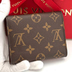 Louis Vuitton Wallet Monogram Portefeuille Victorine Brown — view 2
