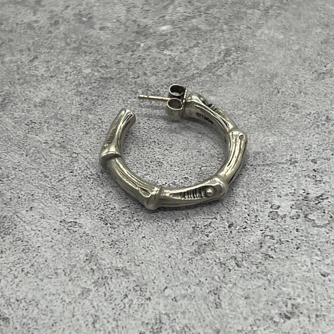 Tiffany & Co Bamboo Hoop Earrings Large
