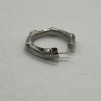 Tiffany & Co Bamboo Hoop Earrings Large — view 6