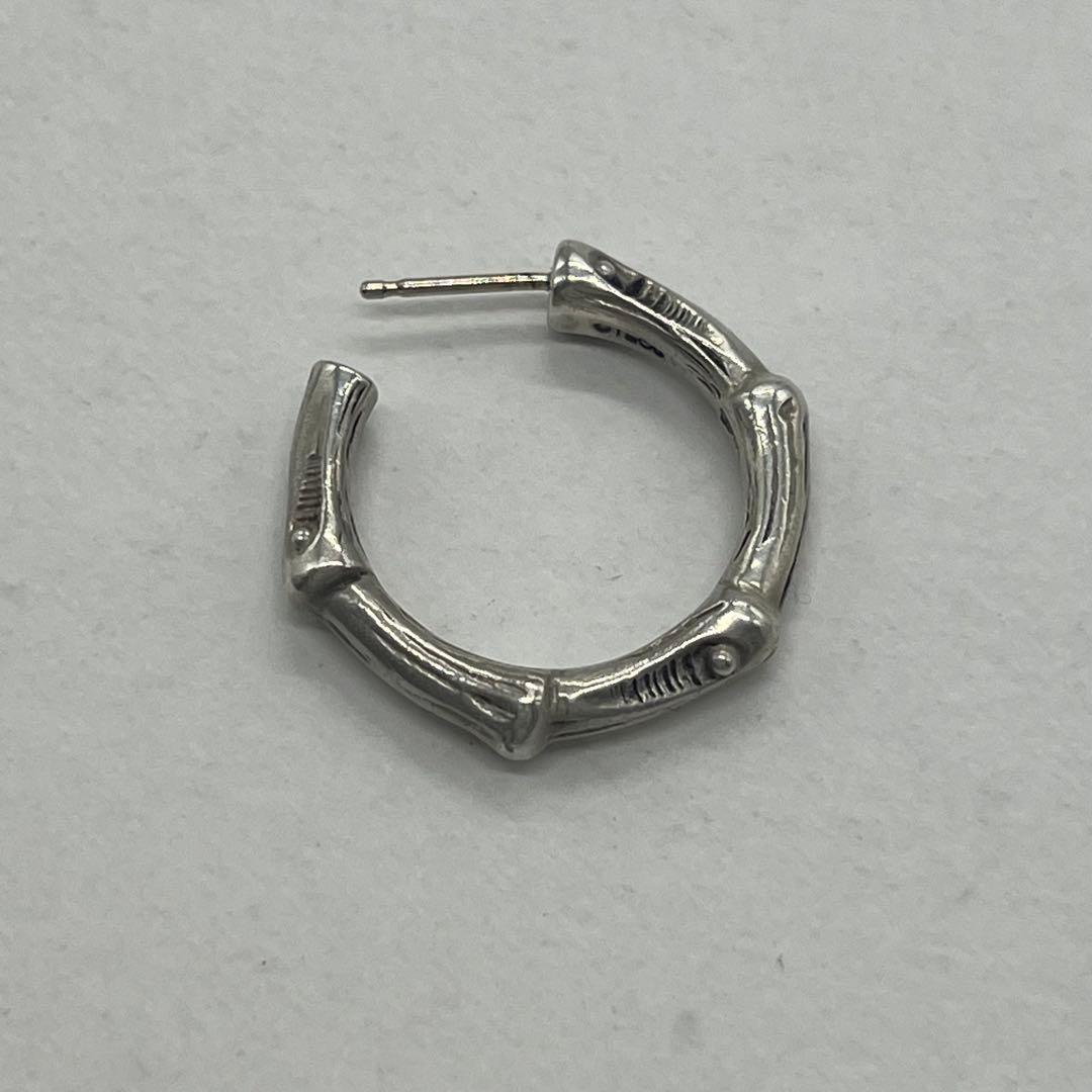 Tiffany & Co Bamboo Hoop Earrings Large — view 7