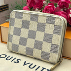 Louis Vuitton Damier Azur Zippy Coin Purse — view 2