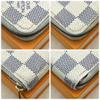 Louis Vuitton Damier Azur Zippy Coin Purse — view 5