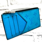 Louis Vuitton Monogram Taigarama Fragment Case Blue
