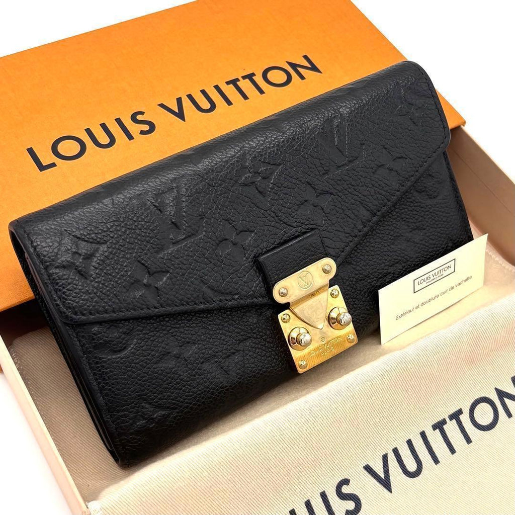 Louis Vuitton Monogram Empreinte Portefeuille Metis Wallet Flap