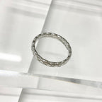 Chanel Quilted Coco Crush Marriage Ring Platinum
