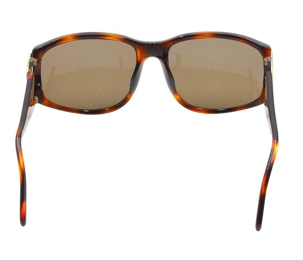Chanel Side CC Logo Tortoiseshell Sunglasses Eyewear — view 3