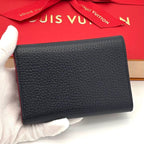 Louis Vuitton Wallet Portefeuille Capucines Compact Navy — view 2