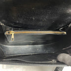 Gucci Shoulder Bag Black Gold Leather — view 5